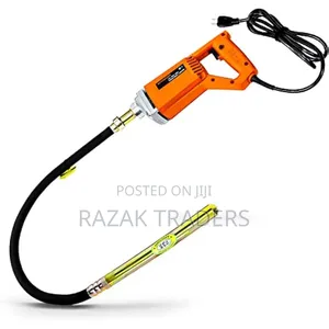 Electric Concrete Vibrator, Hand Held 13000 VPM Remove Air Bubbles