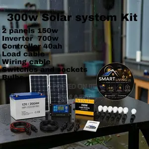 300W Solar Energy Kit – Complete Solar Power Package TF