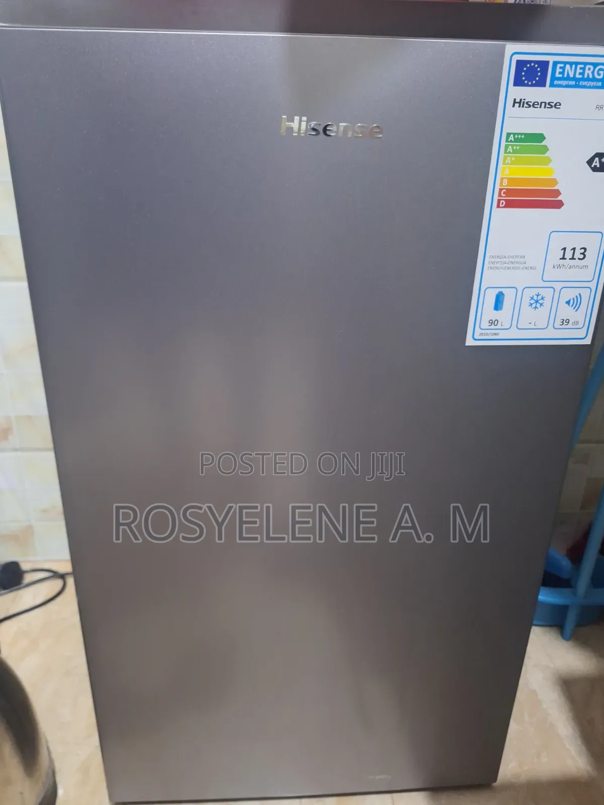 Hisence 90L
113kwh/Annum
39 dB