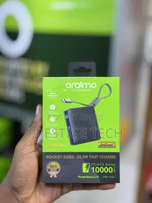 Oraimo Power Nova L11 10000mah 22.5W Mini Power Bank Pocket Sized