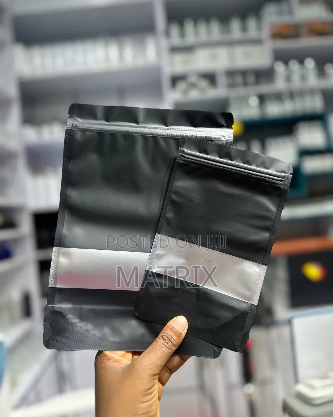 100Pcs Large Ziplock Packaging Bags for Cereal