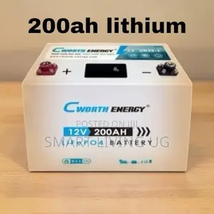 Cworth 200Ah LiFePO4 Battery – Safe, Powerful Long Cycle Life ZPX