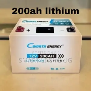 Cworth 200Ah Lithium Battery – High Capacity Solar Power Storage VZB