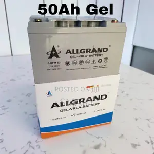 Genuine Allgrand 50Ah Gel Battery for Solar Systems BIM