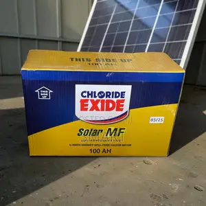 100Ah Chloride Exide Solar Battery – Quality Power Every Day FOF