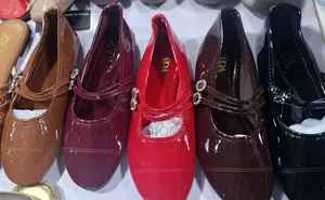 Zara Flat Shiny Pumps