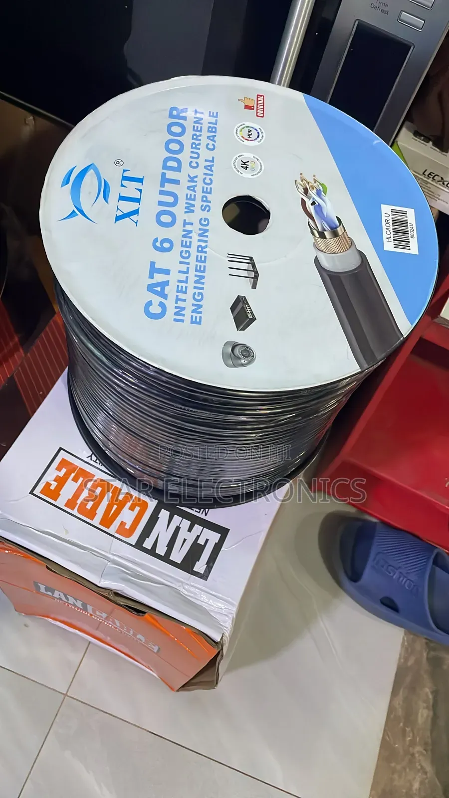 Cat 6 Outdoor Water Proof Internet Cable