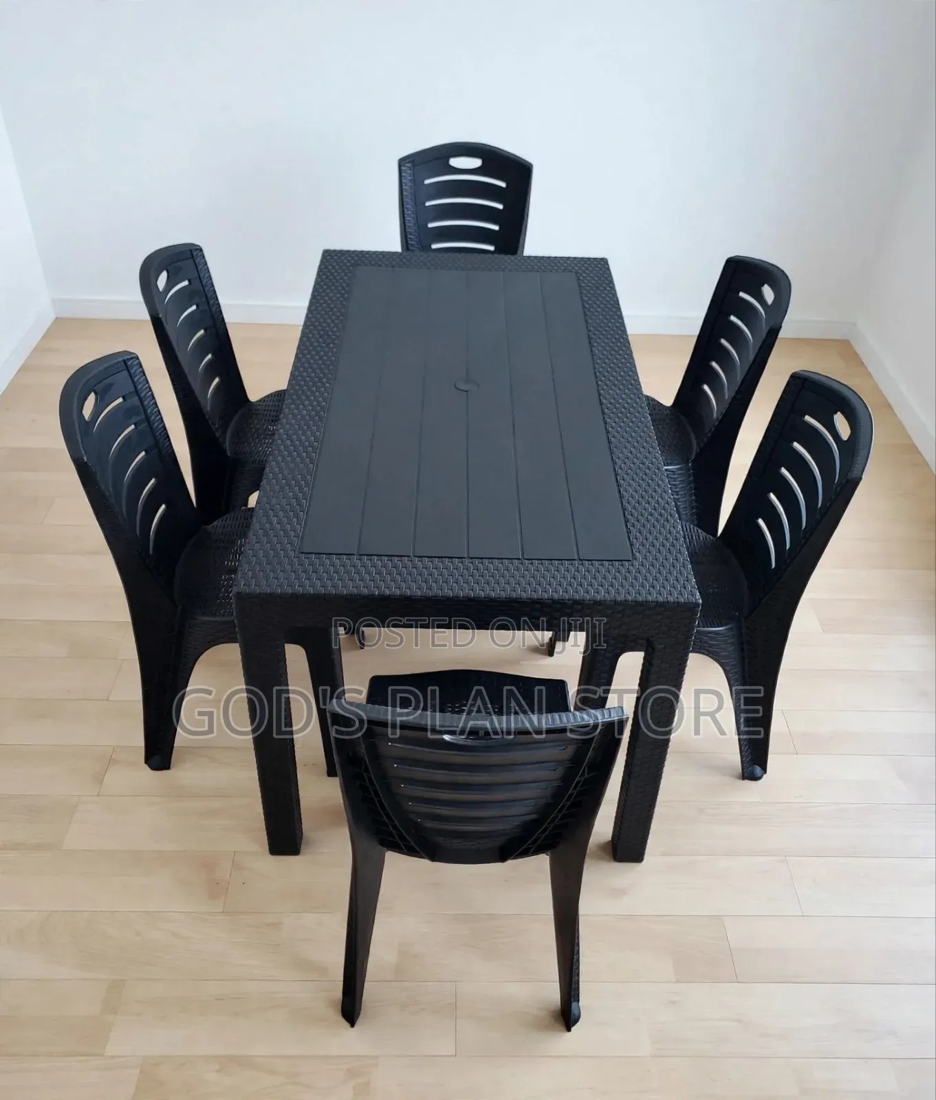 Compact Dining Set of Plastic Table and Chairs Plastic Table and Chair