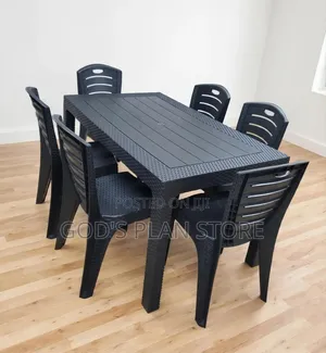 Compact Dining Set of Plastic Table and Chairs Plastic Table and Chair