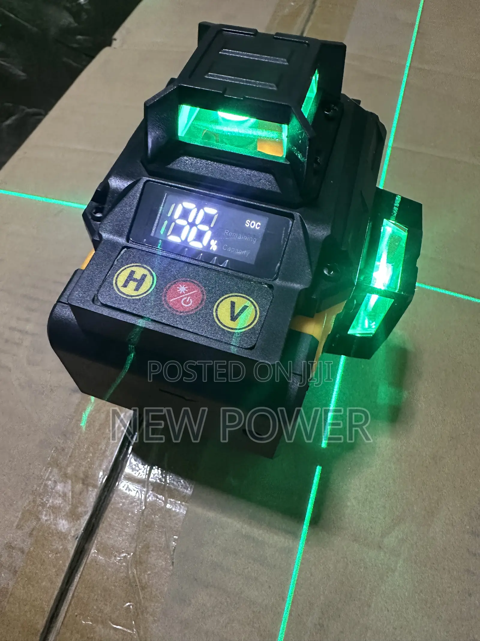 Full Set 4D Remote Control Laser Level