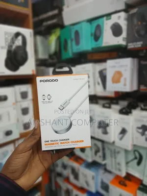 Porodo Apple and Samsung Magnetic Watch Charger
