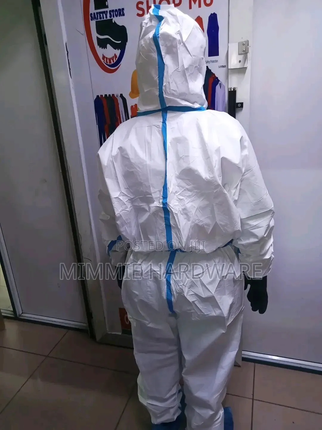 White Disposable Coveralls