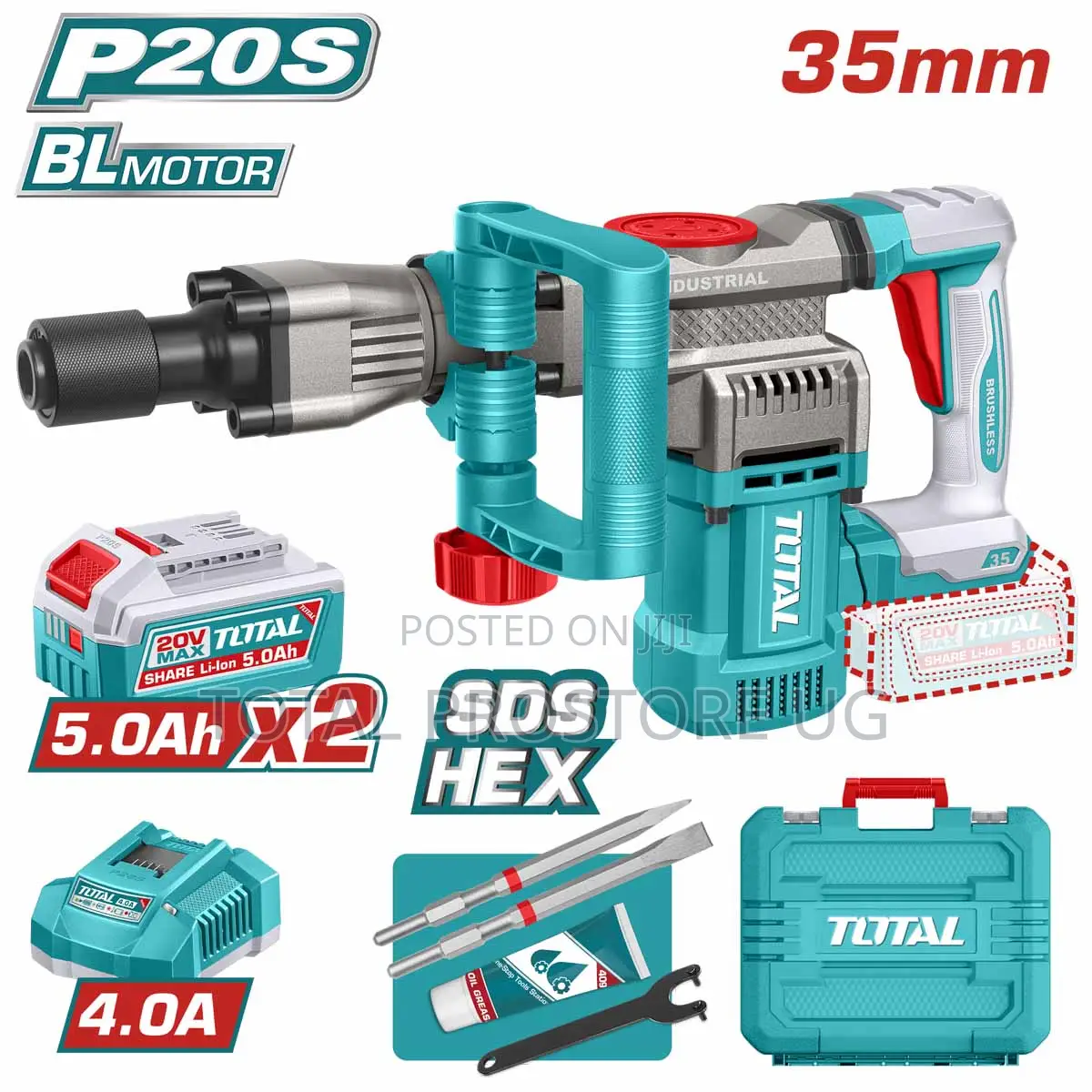 Cordless Demolition Breaker 35mm