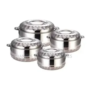 Stainless Steel Casserole / Hot Pot Set ("Fresh Box").