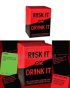 Risk It or Drink It! Party Game