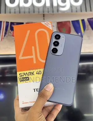 New Tecno Spark 40 Pro+ 256 GB Black
