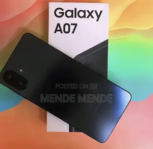 New Samsung Galaxy A07 256 GB Black