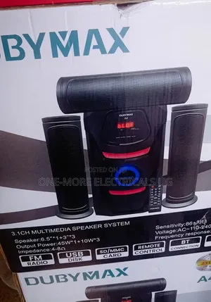 Dubby Max Woofers 3.1ch Heavy Sound.