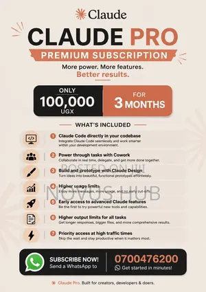 Claude AI Pro Subscription for 3 Months