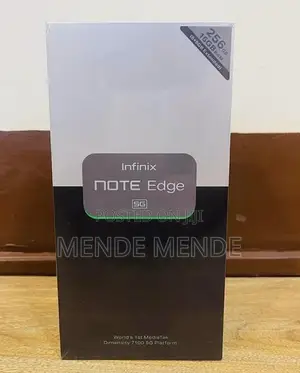New Infinix Note Edge 256 GB Black