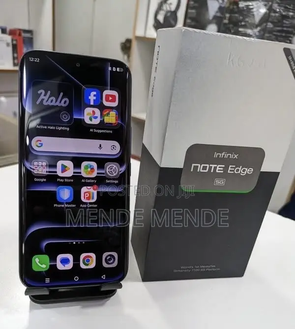 New Infinix Note Edge 256 GB Black