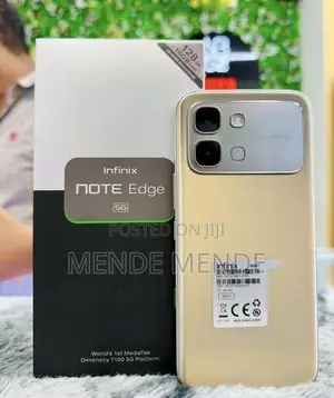 New Infinix Note Edge 256 GB Black