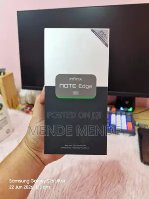 New Infinix Note Edge 256 GB Black