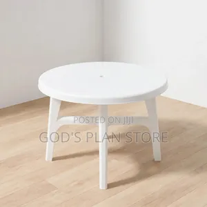 Balcony Plastic Table Plastic Table 4people White Square