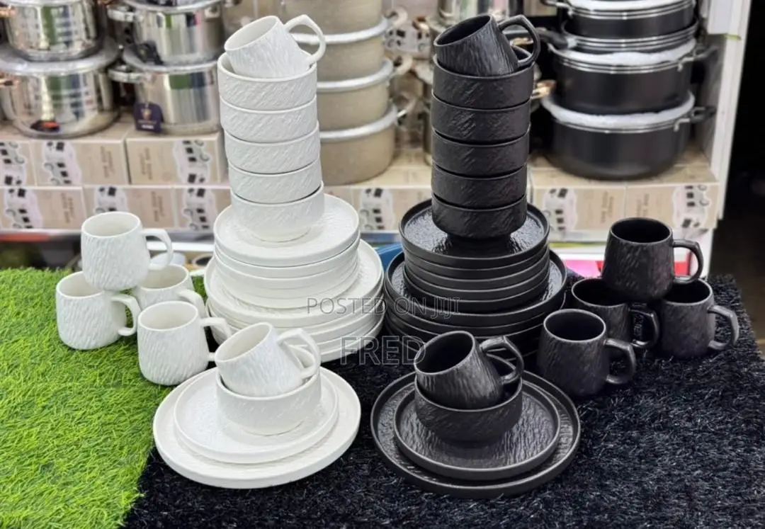 VIP Mega" or "Rock Glazed 24-Piece Ceramic Dinner Set