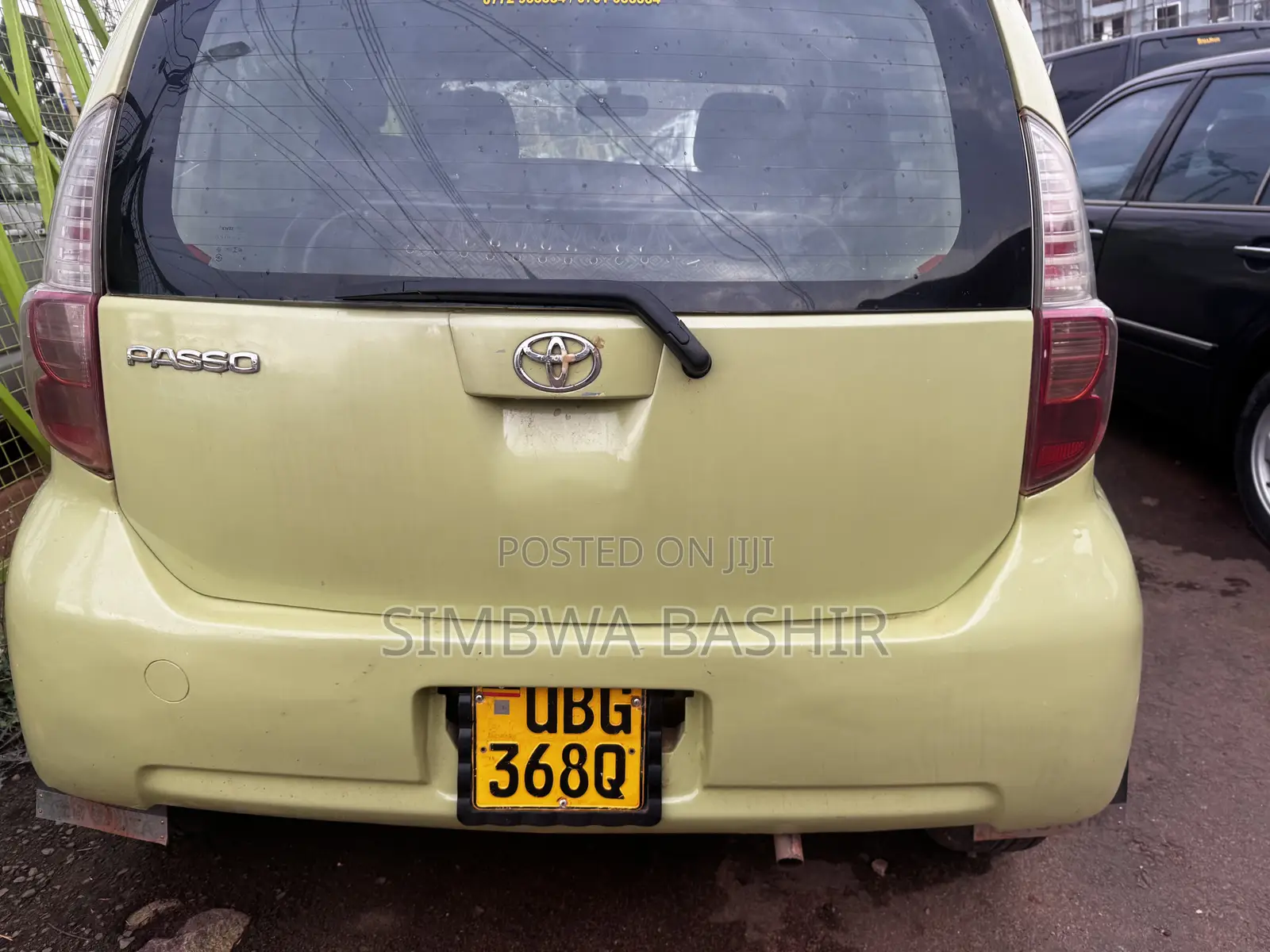 Toyota Passo 2006 Yellow