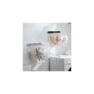 Foldable Drying Hanger Rack With 24 Clips, Clothes Rack