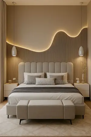 5x6 Bed in Cream Color