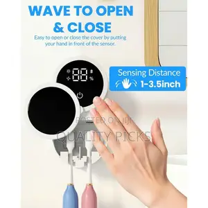 Toothbrush Sanitizer Holder, UV Toothbrush Cleaner Holder
