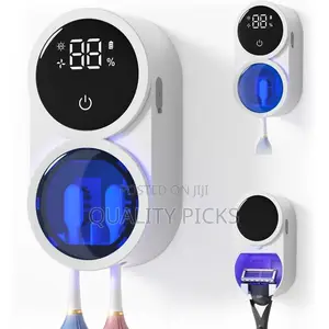 Toothbrush Sanitizer Holder, UV Toothbrush Cleaner Holder