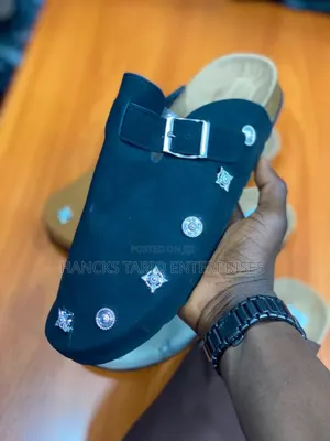 Embellished Slip-on Clog Sandals / Mules