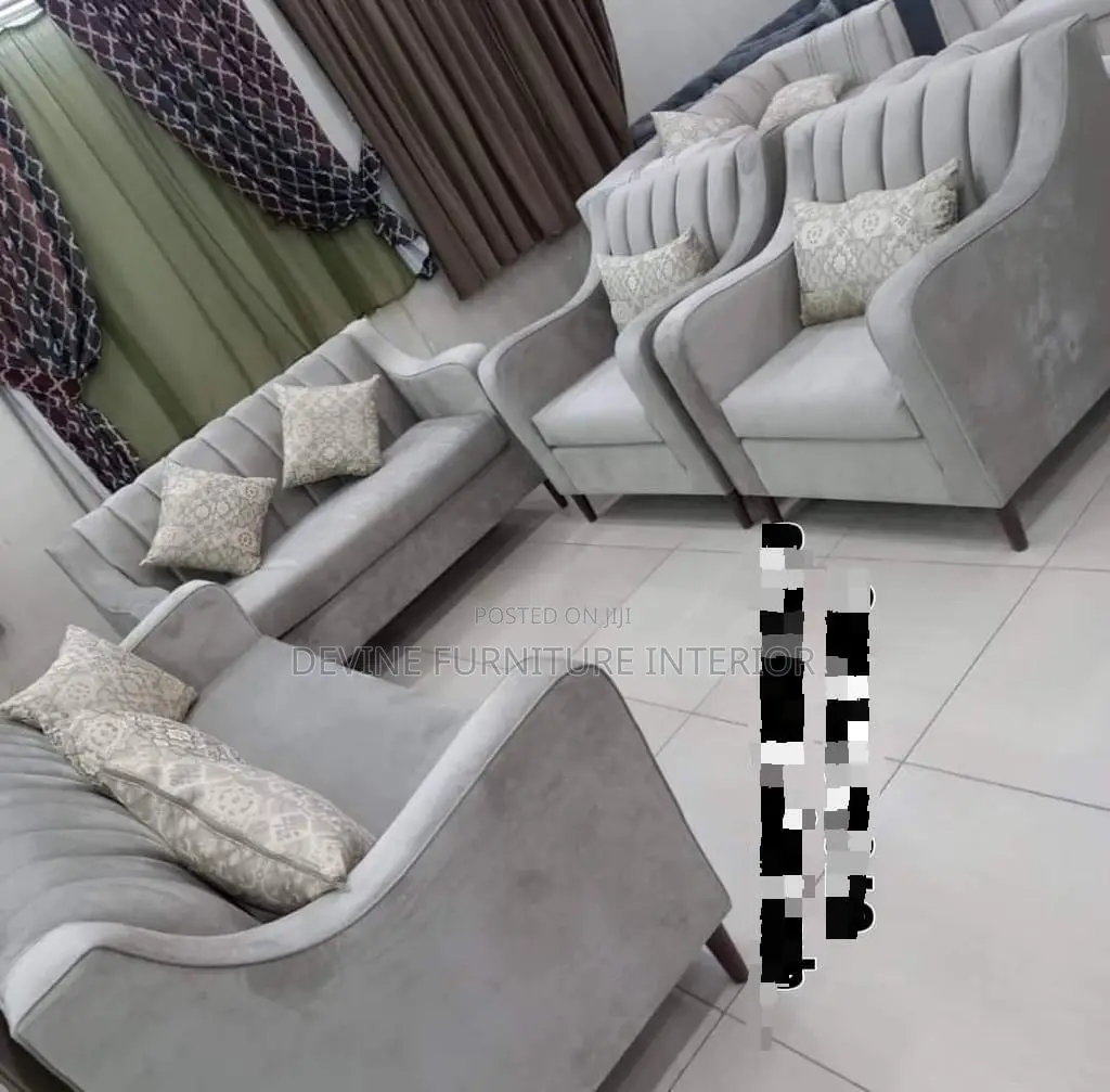 Sofa Set in G Grey Color