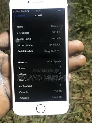 Apple iPhone 8 128 GB Gold