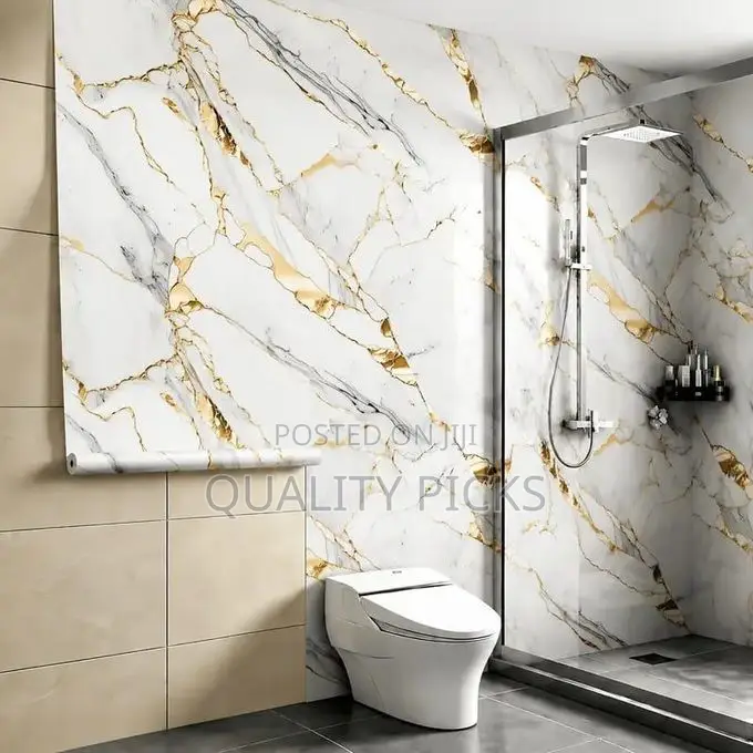Countertop Wallpaper for Cabinets, Bathroom 3D Self Adhesive