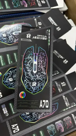 A70 3600 DPI Optical Gaming Mouse