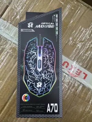 A70 3600 DPI Optical Gaming Mouse