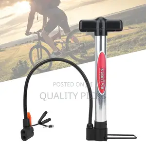 Bike Pump, 10in Portable Bike Pump Bicycle Floor
