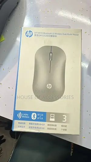 HP Dm10 Bluetooth and Wireless Mouse