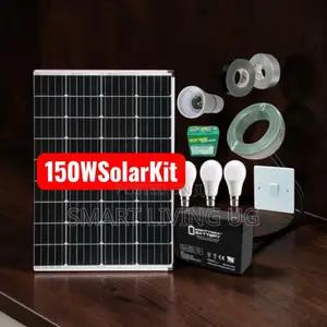 150W All-in-One Solar Kit – Easy Installation Long Backup GH