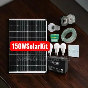 150W All-in-One Solar Kit – Easy Installation Long Backup GH