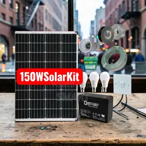 150W Solar Power Kit – Energy Saving Low Maintenance