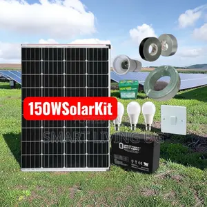 150W Smart Solar Home Kit – Dependable Backup Power BHI