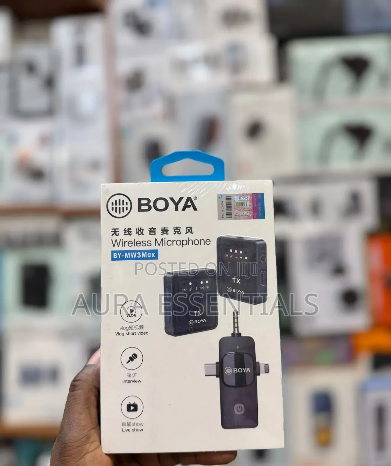 Boya BY-MW3MAX Wireless Microphone System