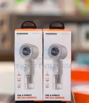 Porodo Cool Hydrate Mini Fan Humidifier