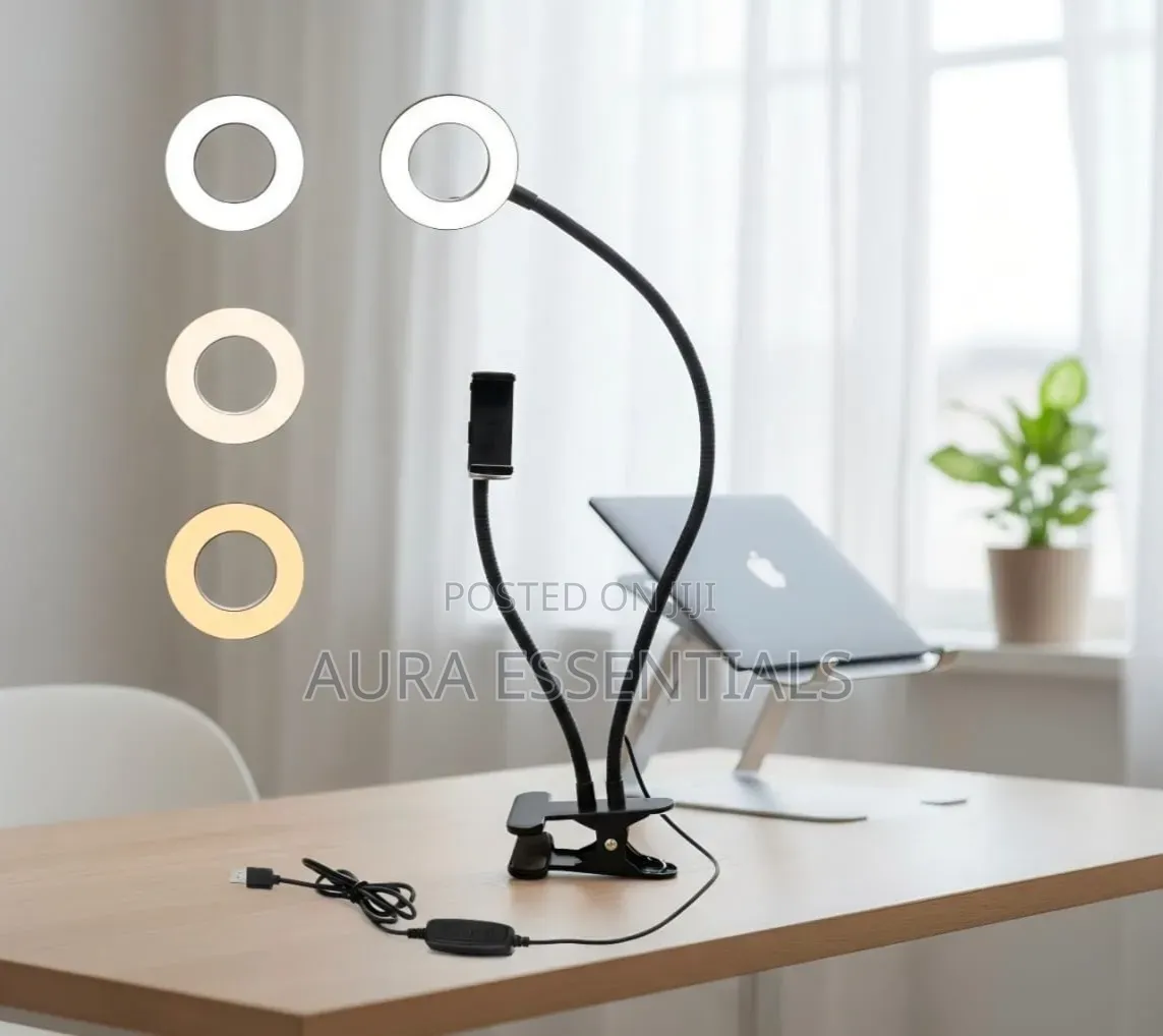 Professional Live Stream Ring Light Kit