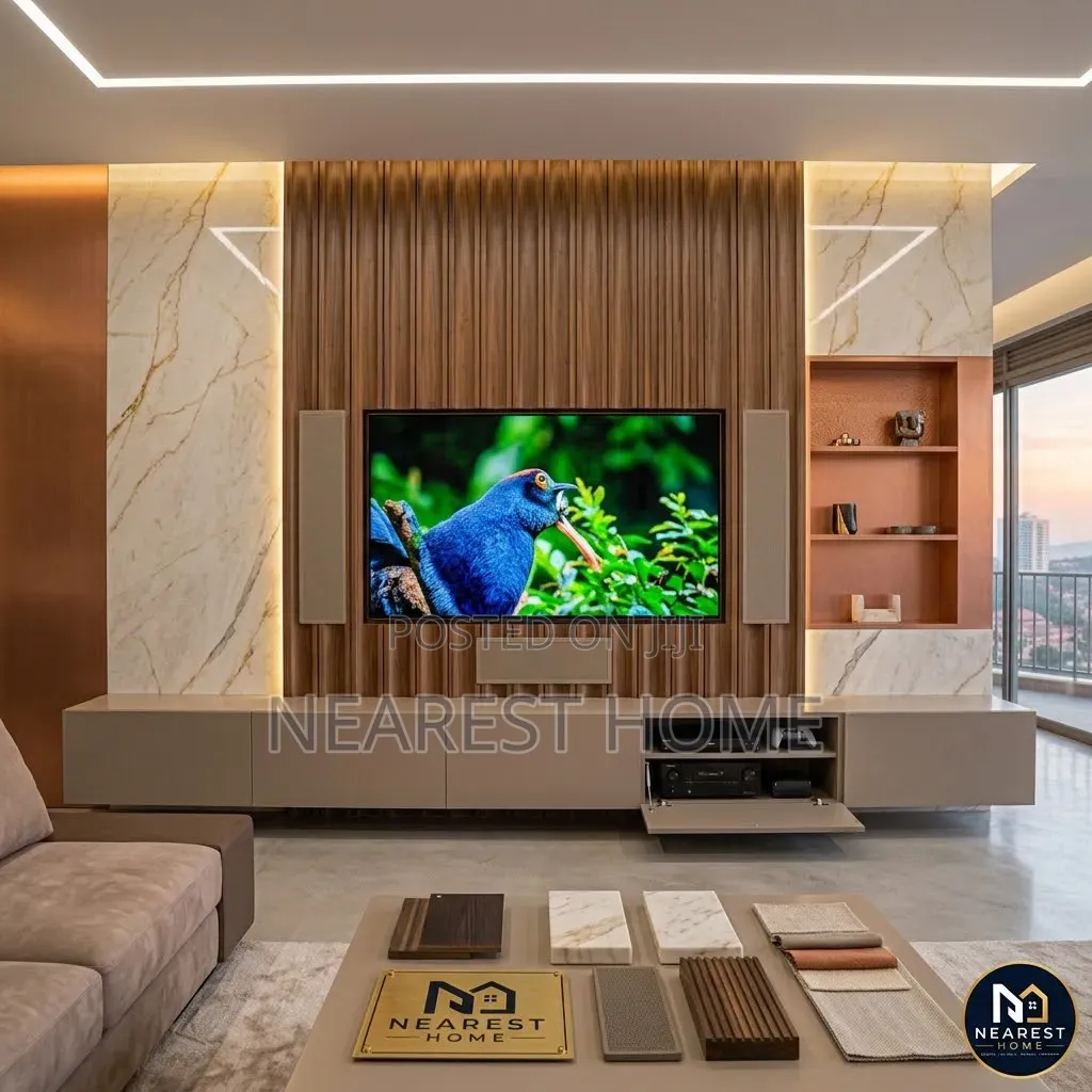 Entertainment Feature Wall